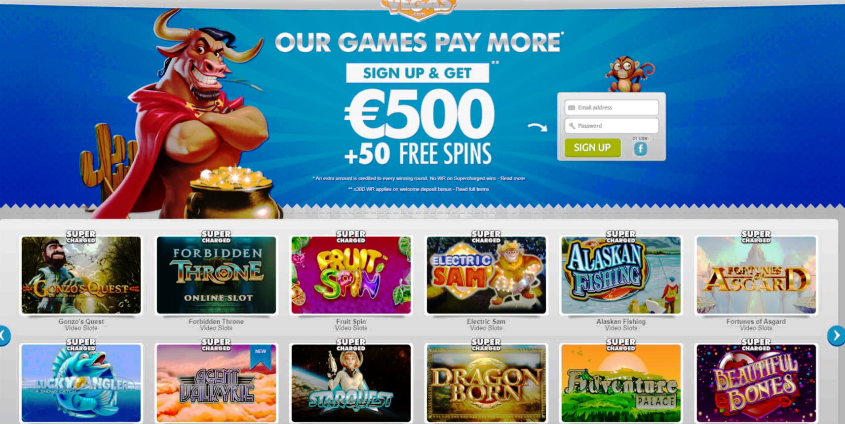 €295 FREE CHIP at BGO Casino