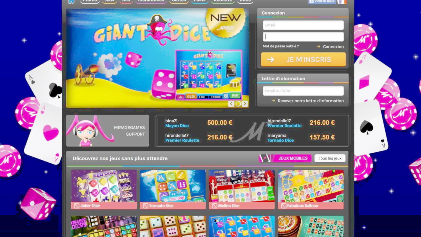 95 Free Spins no deposit at Slots Million Casino