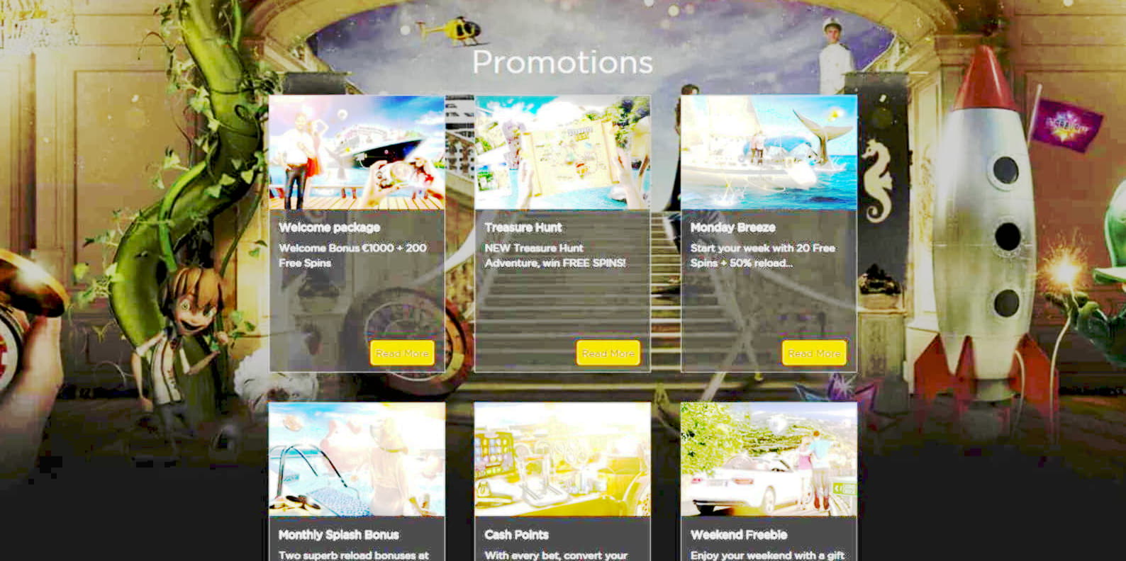160 free casino spins at Betway Casino