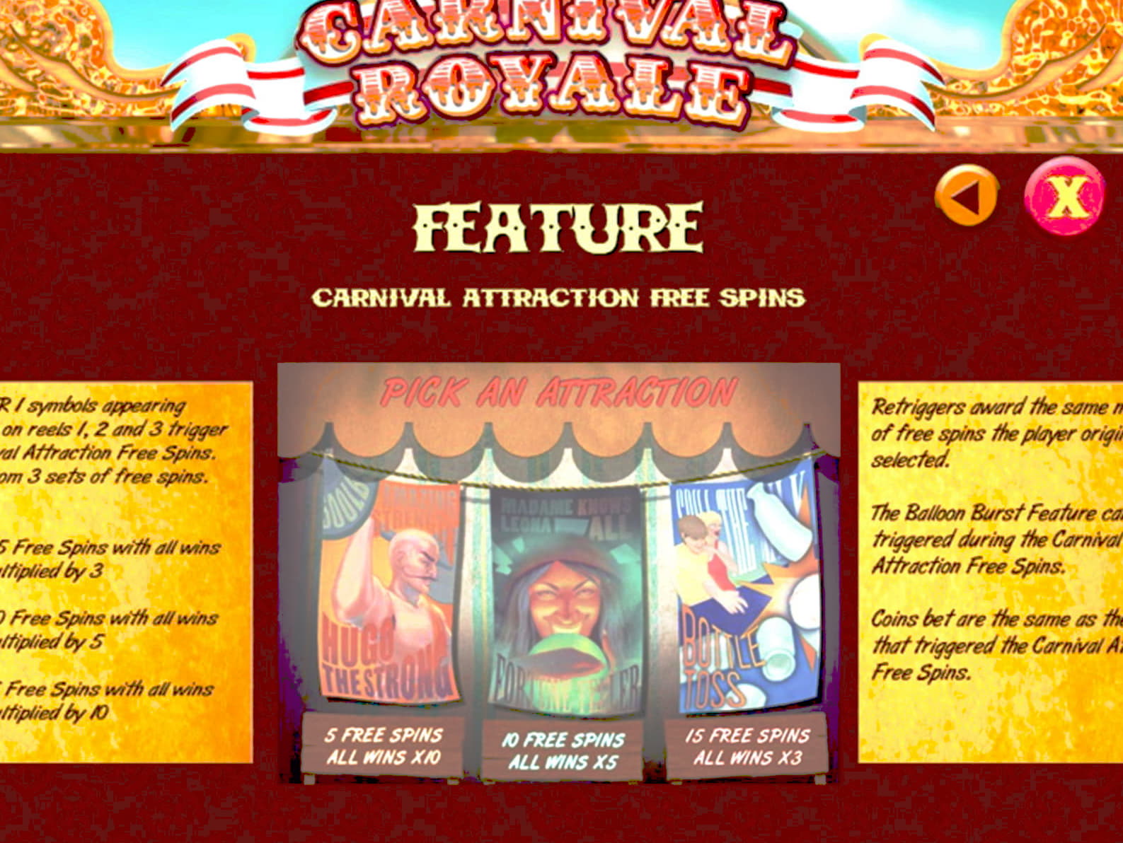 125 free spins casino at Party Casino