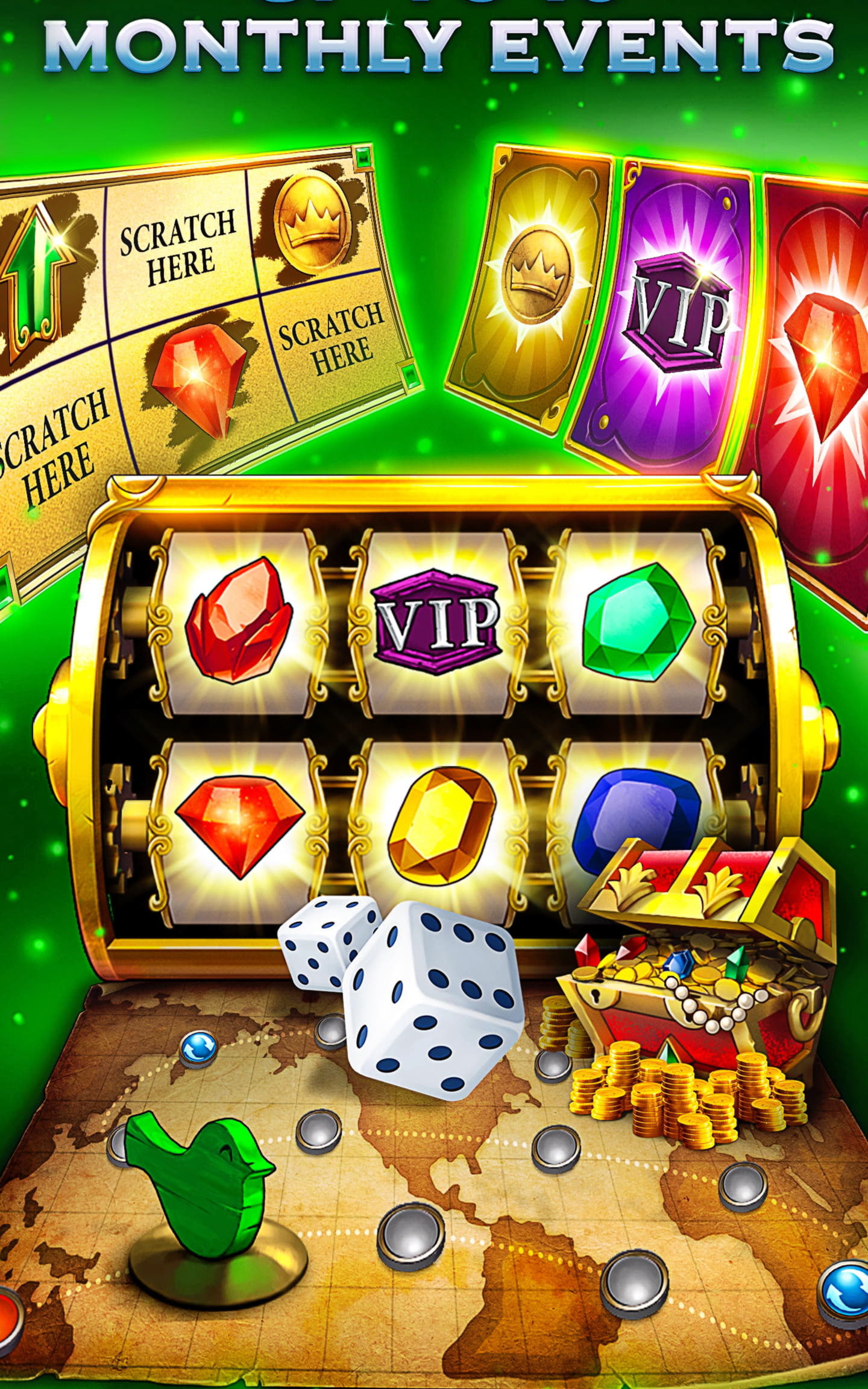 EURO 640 casino chip at Casino Luck