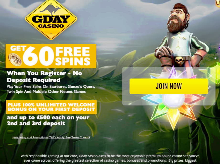 405% Signup casino bonus at Guts Casino