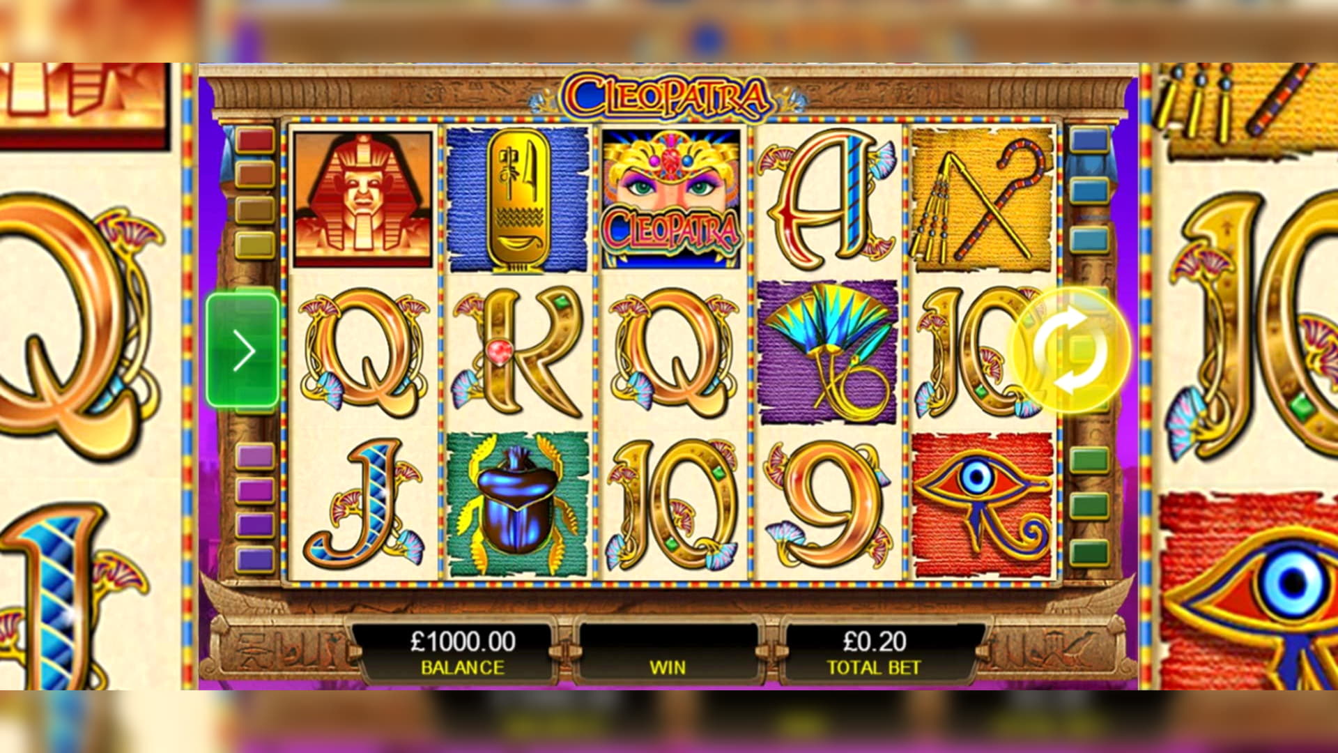 $145 No deposit bonus casino at Spin Palace Casino