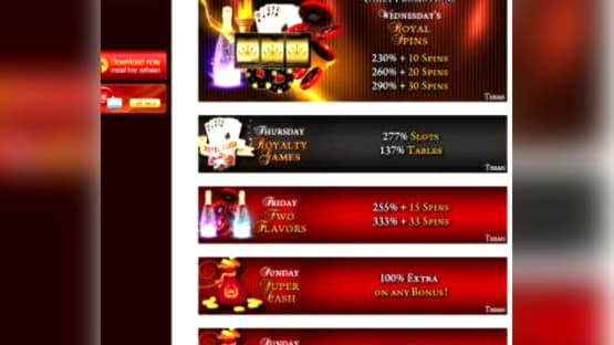 225% Match at a casino at Slots Million Casino