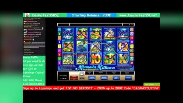 205 free casino spins at bWin Casino