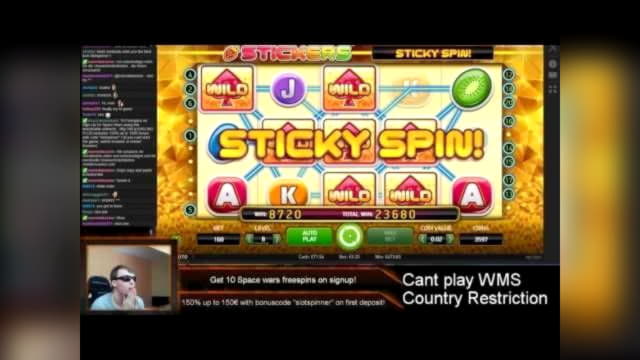 265 Free spins at Slots Million Casino