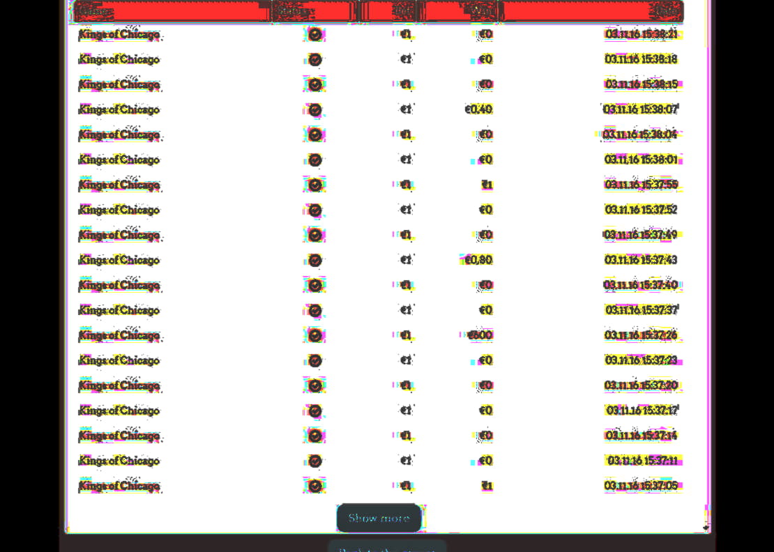 EURO 490 Daily freeroll slot tournament at Guts Casino