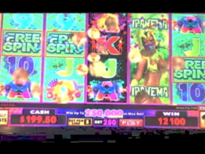 190 Free Spins no deposit at Party Casino