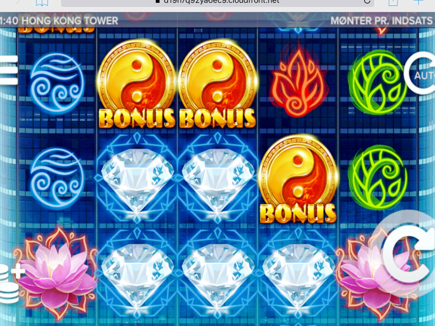 11 Free spins at bWin Casino
