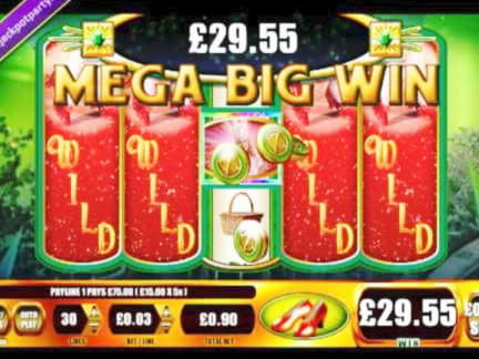 80 free spins at Alf Casino