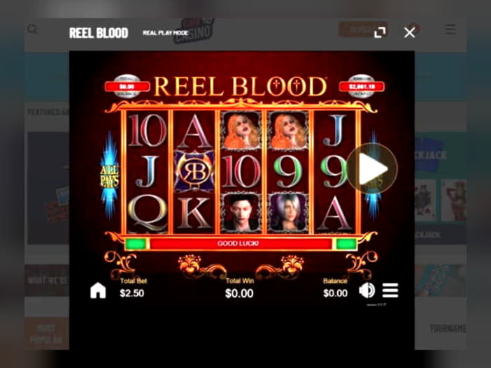 65% Match at a Casino at Betway Casino