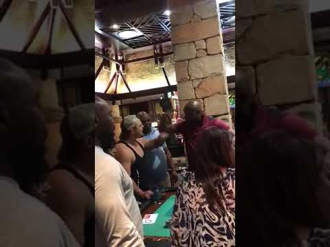 2 big South Africans scrap off in South African Casino