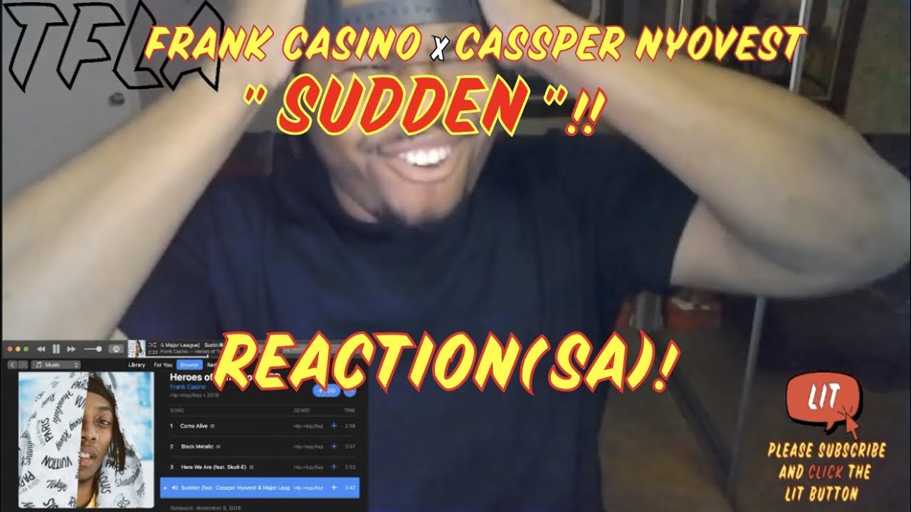 Frank Online Casino South Africa ft. Cassper Nyovest – Sudden (Official Audio) | (THATFIRE LA) Reaction