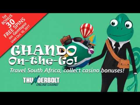 Thunderbolt’s Thando is Travelling South Africa for South African Casino Bonuses