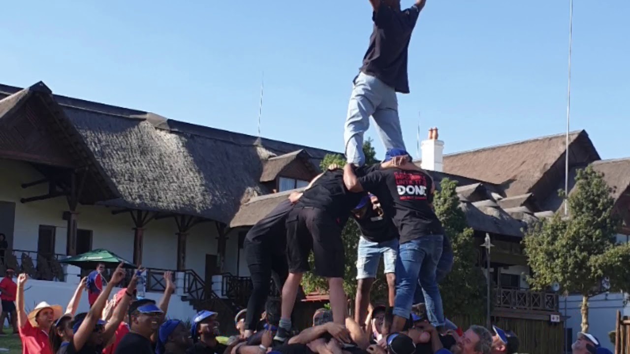 Toyota Forklifts South Africa teambuilding spanbou teambuild at Emerald South African Casino Resort Vaal river