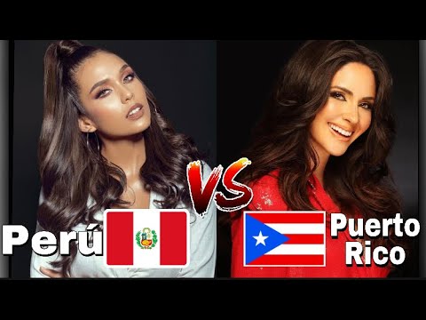 Miss Perú Janick Maceta VS Miss Puerto Rico Estefania Soto MISS UNIVERSE 2020