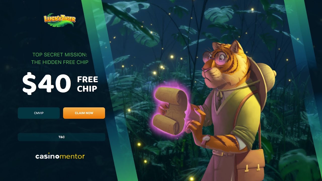 Lucky Tiger Online Casino South Africa 40$ No Deposit Bonus To New Players