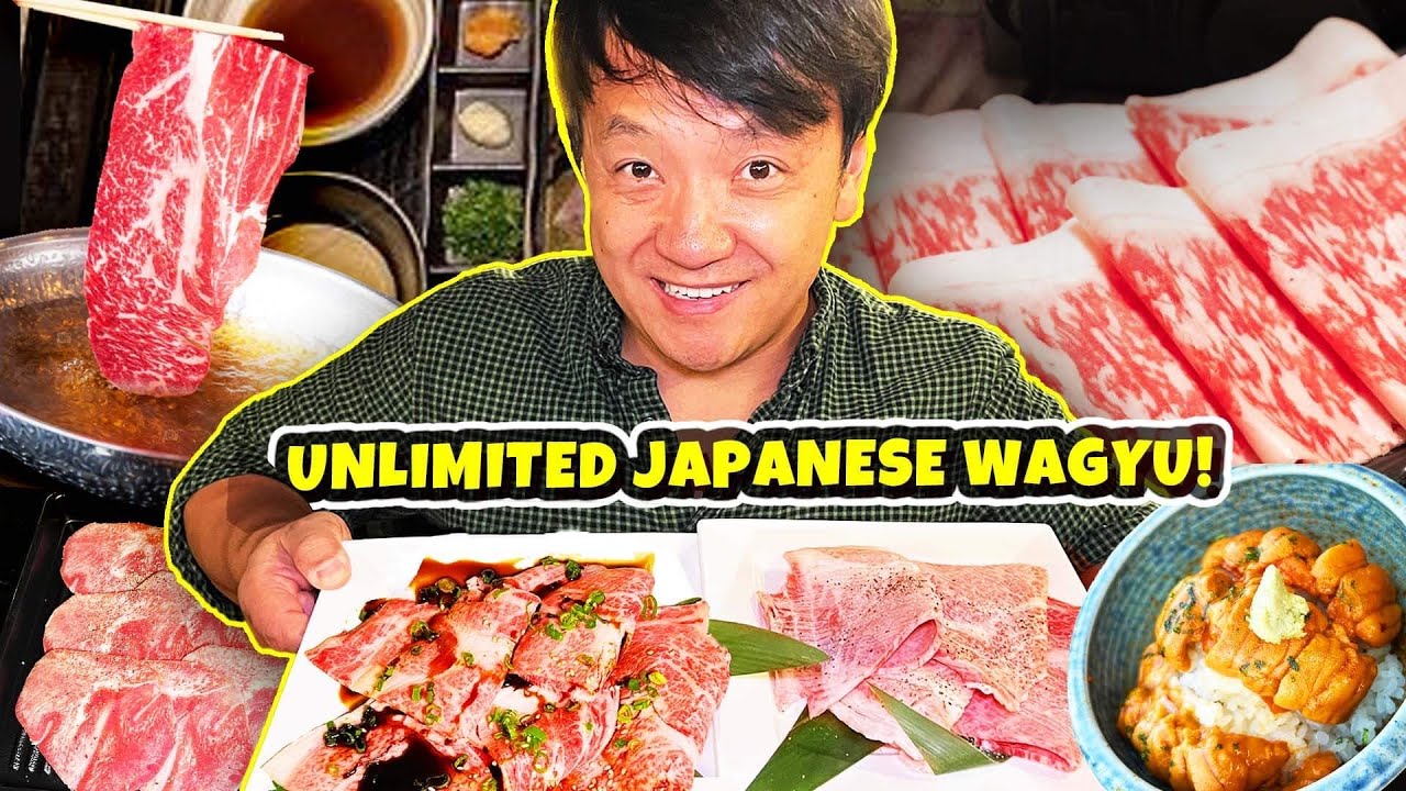 UNLIMITED A5 WAGYU BEEF Buffet | #1 RESTAURANT in Middle due east & Northern Africa! JAPANESE nutrient TOUR