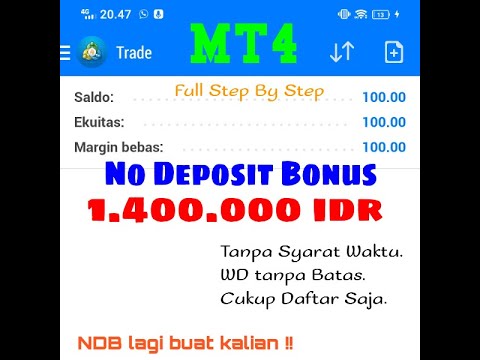 No Deposit Bonus Februari 2022 (Sudah Habis)