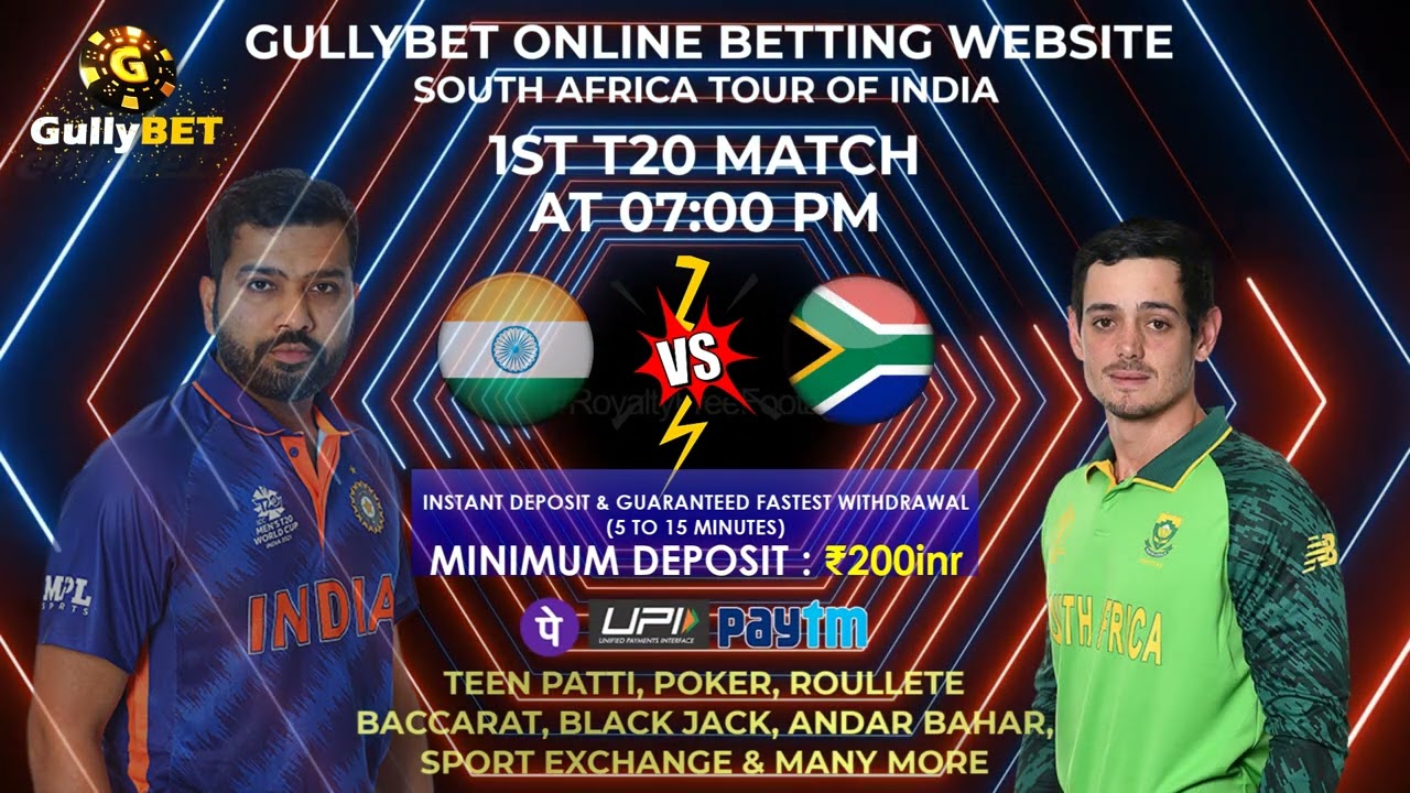 South Africa tour of India 2022|India VS South Africa|1st T20I|TOSS BET|SESSION|BET ODDS|WATCH LIVE?