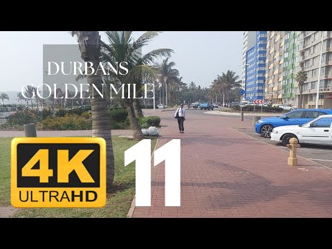 Walked The Street From Suncoast South African Casino to Ushaka ?? #4k #uhd #walking #madeinmzansi #durbanbeach