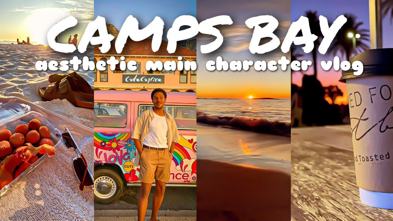 becoming the Main Character in Camps Bay, Cape Town (aesthetic vlog)