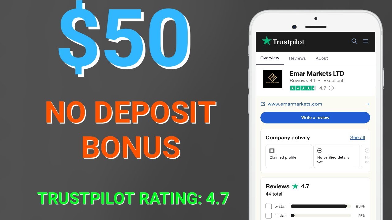 No Deposit Bonus Forex 2022 ||  Welcome Bonus Emar Markets – Forex Crypto FX