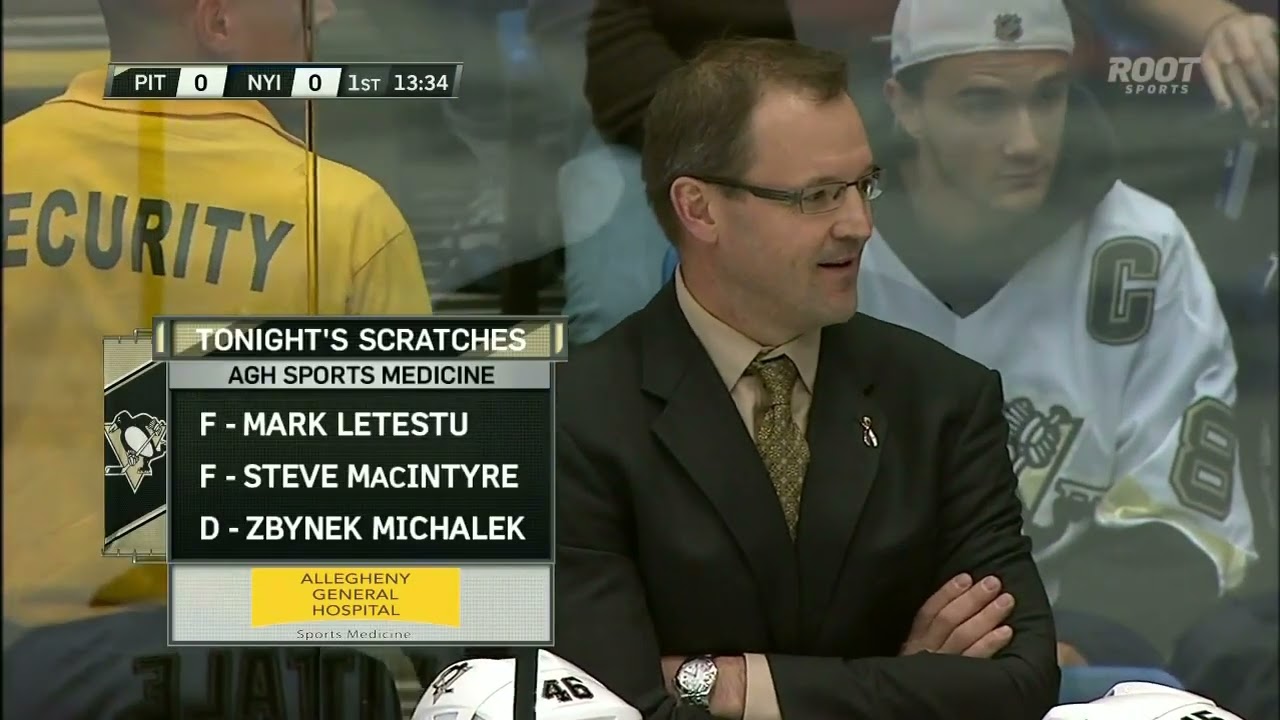 NHL  Oct.25/2011   Pittsburgh Penguins – New York Islanders