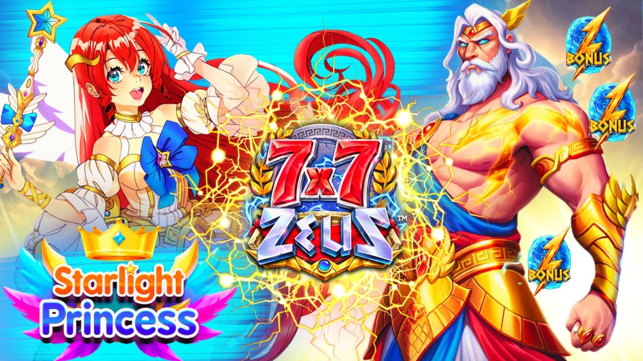 R10000 Startbalanse - Starlight Princess and 7x7 Zeus! (Gates of Olympus with a Twist?)